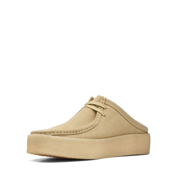 Clarks Mens Wallabee Cup LO Beige Shoes (NWT)